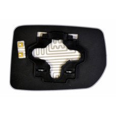 Зеркальный элемент NISSAN Liberty (98-04) левый сферический с обогревом