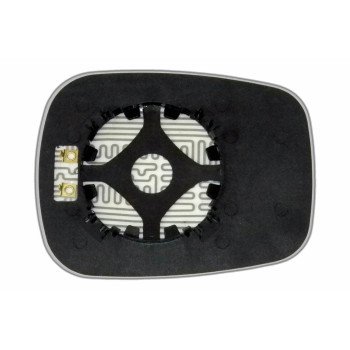 Зеркальный элемент NISSAN Kubistar (03-10) основной сферический с обогревом