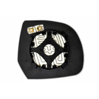 Елемент дзеркала заднього огляду NISSAN Micra IV (10- ) лівий сферичний з обігрівом Елемент дзеркала заднього огляду NISSAN Micra IV (10- ) лівий сферичний з обігрівом