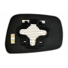 Дзеркальний елемент NISSAN Pathfinder III (04-07) лівий сферичний з обігрівом