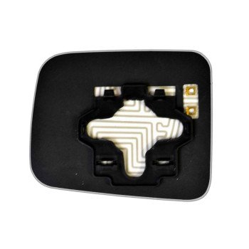 Елемент дзеркала заднього огляду NISSAN Patrol V (97-10) правий асферичний з обігрівом