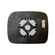 Дзеркальний елемент NISSAN Terrano II (93-96) правий асферичний з обігрівом