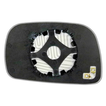 Елемент дзеркала заднього огляду OPEL Agila A (00-08) правий асферичний з обігрівом