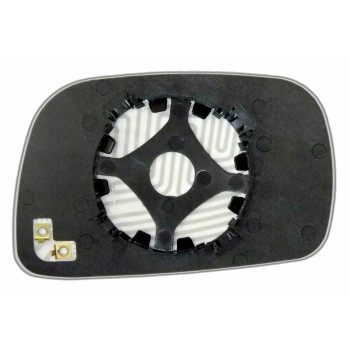 Елемент дзеркала заднього огляду OPEL Agila A (00-08) лівий сферичний з обігрівом