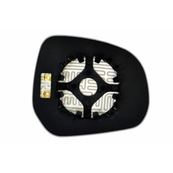 Елемент дзеркала заднього огляду OPEL Agila B (08-15) лівий сферичний з обігрівом Елемент дзеркала заднього огляду OPEL Agila B (08-15) лівий сферичний з обігрівом