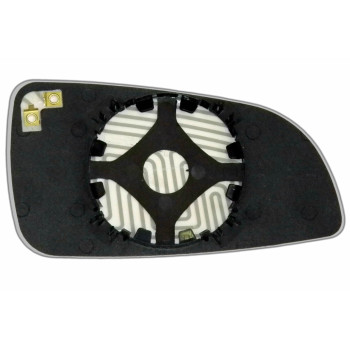 Елемент дзеркала заднього огляду OPEL Astra H (04-09) лівий асферичний з обігрівом