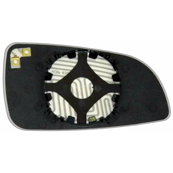 Елемент дзеркала заднього огляду OPEL Astra H (04-09) лівий сферичний з обігрівом