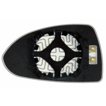 Зеркальный элемент OPEL Corsa D (06-14) правый асферический с обогревом