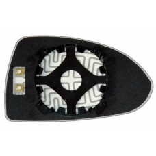 Зеркальный элемент OPEL Corsa D (06-14) левый сферический с обогревом