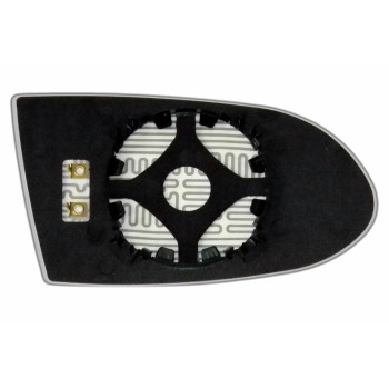 Елемент дзеркала заднього огляду OPEL Zafira A (99-06) лівий асферичний з обігрівом