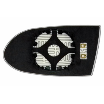 Елемент дзеркала заднього огляду OPEL Zafira A (99-06) правий сферичний з обігрівом