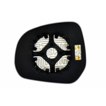 Зеркальный элемент OPEL Agila B (08-15) правый асферический с обогревом