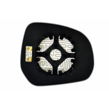 Елемент дзеркала заднього огляду OPEL Agila B (08-15) лівий сферичний з обігрівом