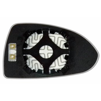 Елемент дзеркала заднього огляду OPEL Corsa D (06-14) лівий сферичний з обігрівом