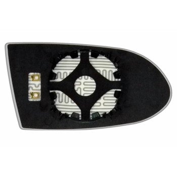 Зеркальный элемент OPEL Zafira A (99-06) левый асферический с обогревом