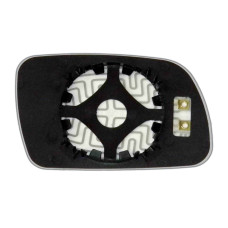 Дзеркальний елемент PEUGEOT 407 (04-10) лівий сферичний з обігрівом