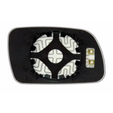 Дзеркальний елемент PEUGEOT 407 (04-10) лівий асферичний голубий з обігрівом