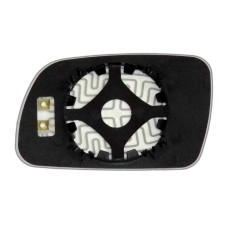 Дзеркальний елемент PEUGEOT 407 (04-10) правий сферичний голубий з обігрівом