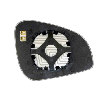 Елемент дзеркала заднього огляду PEUGEOT 407 (05-10) лівий сферичний з обігрівом