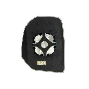 Елемент дзеркала заднього огляду PEUGEOT Partner (08-11) правий асферичний з обігрівом