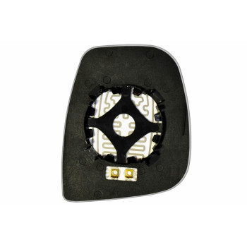 Елемент дзеркала заднього огляду PEUGEOT Partner (10- ) лівий асферичний з обігрівом