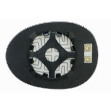 Дзеркальний елемент PEUGEOT 107 (05-14) правий сферичний з обігрівом