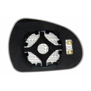 Зеркальный элемент PEUGEOT 207 (06-12) левый асферический с обогревом