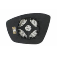 Зеркальный элемент PEUGEOT 208 (12-15) правый сферический с обогревом