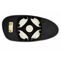 Зеркальный элемент PORSCHE Carrera GT (03-07) левый асферический с обогревом