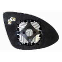 Зеркальный элемент PORSCHE Cayenne (11- ) левый асферический с обогревом