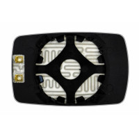 Дзеркальний елемент PORSCHE 924S (75-86) основний асферичний з обігрівом