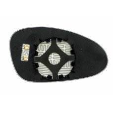 Дзеркальний елемент PORSCHE 911 Carrera (09-12) лівий асферичний з обігрівом