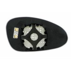 Дзеркальний елемент PORSCHE 911 Carrera (09-12) лівий сферичний з обігрівом