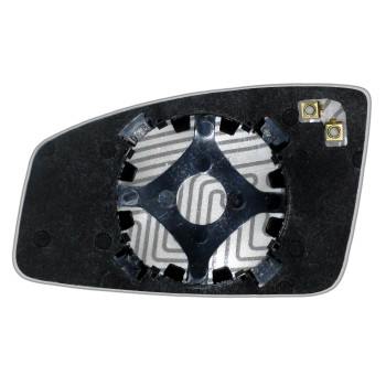 Елемент дзеркала заднього огляду RENAULT Espace IV (03-11) правий сферичний голубий з обігрівом