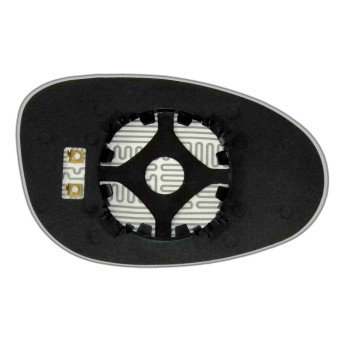 Зеркальный элемент RENAULT Espace III (96-02) левый асферический с обогревом