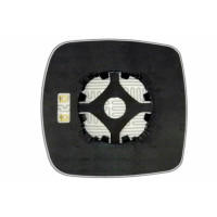 Дзеркальний елемент RENAULT Kangoo (08-12) основний сферичний з обігрівом