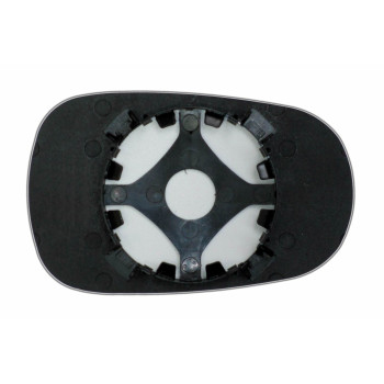 Зеркальный элемент RENAULT Logan (04-09) основной сферический голубой