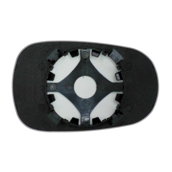 Елемент дзеркала заднього огляду RENAULT Logan (04-09) основний асферичний голубий