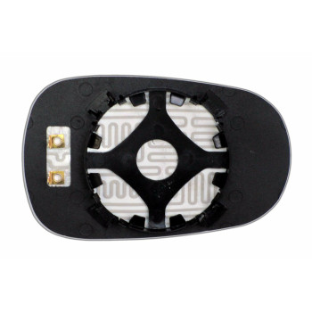 Зеркальный элемент RENAULT Logan (04-09) основной асферический голубой с обогревом