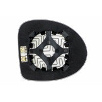 Зеркальный элемент RENAULT Twingo II (07-12) левый асферический с обогревом