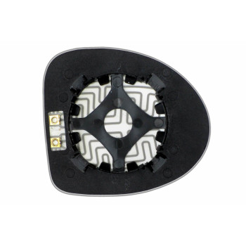 Елемент дзеркала заднього огляду RENAULT Twingo II (07-12) лівий асферичний з обігрівом