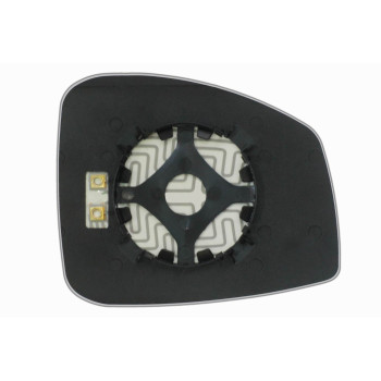 Зеркальный элемент RENAULT Scenic III (09-12) левый сферический с обогревом