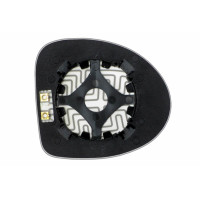 Дзеркальний елемент RENAULT Symbol ll (08-12) лівий сферичний з обігрівом