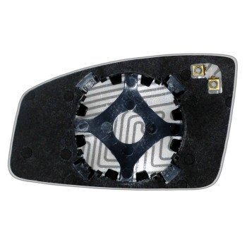 Зеркальный элемент RENAULT Espace IV (03-11) правый асферический голубой с обогревом