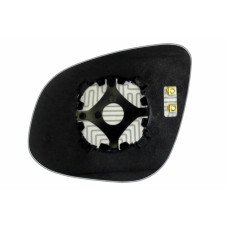 Зеркальный элемент RENAULT Kangoo (12- ) правый сферический с обогревом