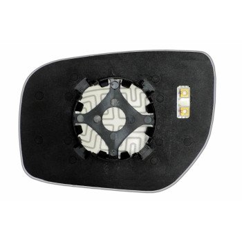 Зеркальный элемент RENAULT Koleos (13- ) правый асферический с обогревом