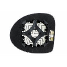 Зеркальный элемент RENAULT Twingo II (07-12) правый сферический с обогревом