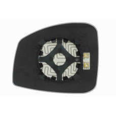 Зеркальный элемент RENAULT Scenic III (09-12) правый асферический с обогревом