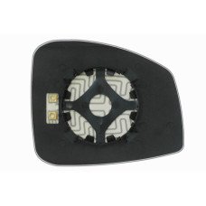 Зеркальный элемент RENAULT Scenic III (09-12) левый сферический с обогревом