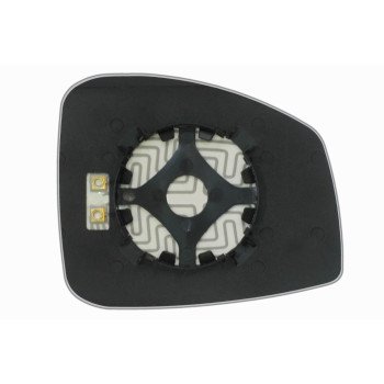 Елемент дзеркала заднього огляду RENAULT Scenic III (09-12) лівий сферичний з обігрівом